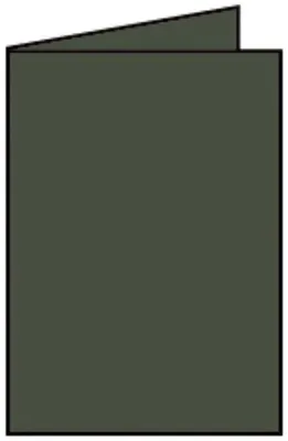 Produktbild von Rössler Papier 220719571 Coloretti Doppelkarte - B6 hoch, 5 Stück, forest