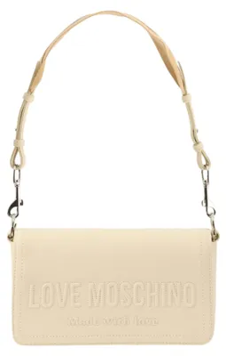 Obrázok produktu pre Love Moschino, dámska kabelka, model JC4046PP1OLE0110, ručne vyrobená, farba: slonová kosť