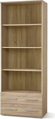 Produktbild von Praktisches Bücherregal mit Schubladen für das Wohnzimmer Lima