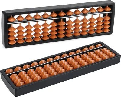 Produktbild von Abakus, chinesisch - Perle - Abakus-Sets für den Mathematikunterricht - Lernmaterialien für Kinder - 2 Stück