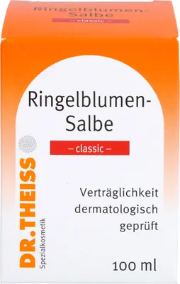 Produktbild von Dr. Theiss Ringelblumen-Salbe Classic schützt und pflegt die Haut, 100 ml Salbe