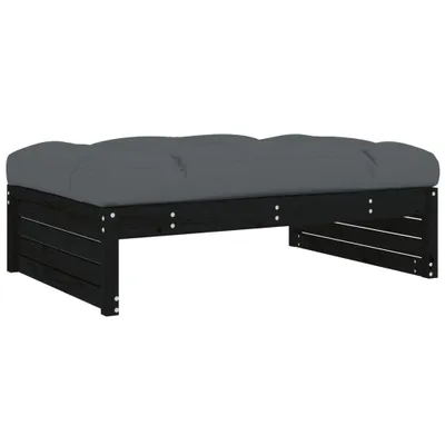 Zdjęcie produktu dla VidaXL 825769, Antracyt, Drewno, 110 kg, Dorośli i dzieci, 12 cm, 120 cm