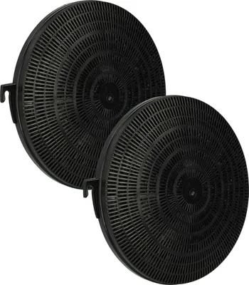 Produktbild von vhbw 2x Aktivkohlefilter Ersatz für CHFD211/1, 484000008635, 480181700942, 481281728929, B211, CHF211 für Dunstabzugshaube - 21 cm