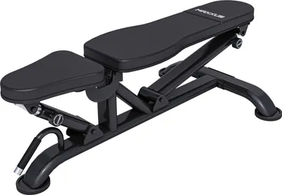 Produktbild von MAXXUSl Trainingsbank PRO - Rückenlehne 8-Fach, Fitnessbank