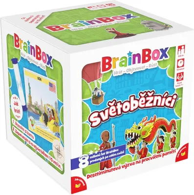 Zdjęcie produktu dla Asmodee Czech Republic BrainBox – globtroterzy