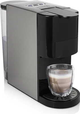 Produktbild von Princess 01.249450.01.001 Multikapsel-Kaffeemaschine Stahl 4-in-1