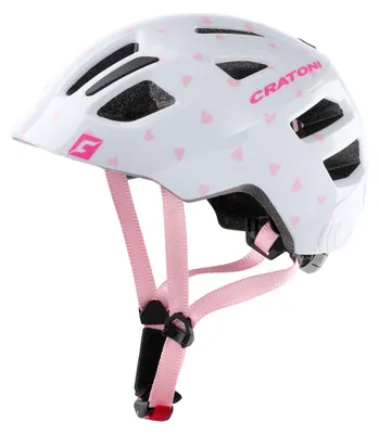 Produktbild von Cratoni Maxster Heart Rose Glossy Kinderhelm