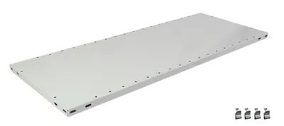 Produktbild von MULTIplus85 Fachboden 1000x300 mm - 25-er Kante, m.4 Fachbodenträgern