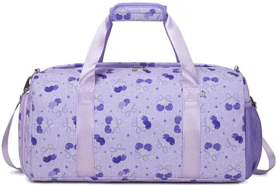 Image de Sac de sport pour filles avec compartiment à chaussures - Motif arc-en-ciel