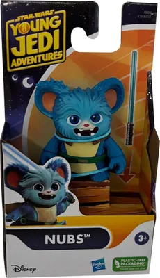 Produktbild von STAR WARS Young Jedi Adventures Nubs Action Figure ab 3 Jahre
