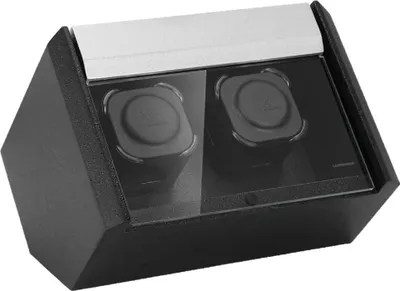 Produktbild von Luxwinder - 2202114 - Uhrenbeweger für 2 Uhren - schwarz-silber - Carat