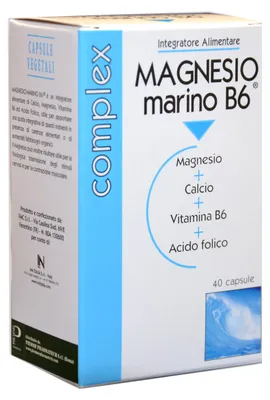 Immagine prodotto di Magnesio Marino B6 40 Capsule
