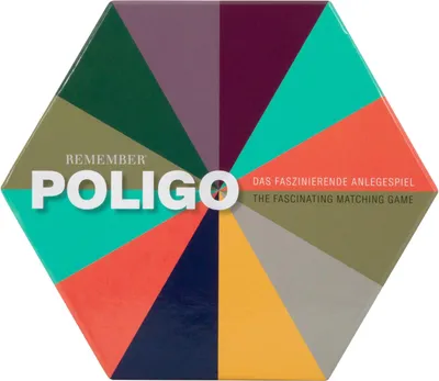Produktbild von Remember Poligo Anlegespiel für 2-8 Spieler ab 6 Jahren, 24,4 x 21,3 x 4,6 cm