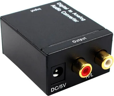 Obrázek produktu pro Verk 06215 Převodník z digitálního signálu SPDIF a optického Toslink na 2x CINCH