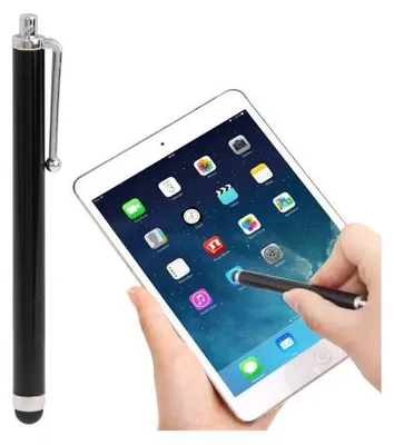 Produktbild von 2x Display Touch Pen Eingabe Stift für iPad iPhone Samsung Huawei Xiaomi Schwarz