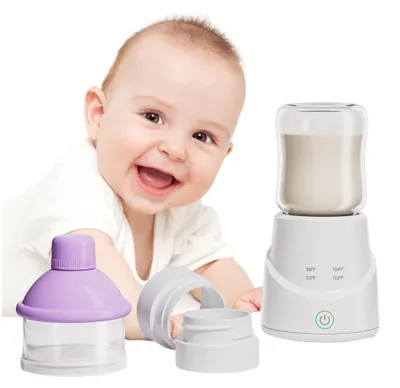 Produktbild von ZELURXX  Mobiler Flaschenwärmer, Babykostwärmer, USB-Akku, 4 Temperaturstufen 37–50 °C, 3–10 Min., Warmhaltefunktion, für unterwegs