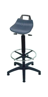 Image de Assis-debout Mousse intégralePolyuréthaneAssise-Haut. 610-860mm Piétement coudé Pieds/sols LOTZ