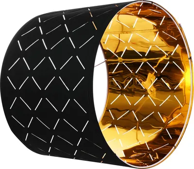 Immagine prodotto di SucceBuy paralume a tamburo 33x33x25cm di medie dimensioni con design ad arpa e diamante