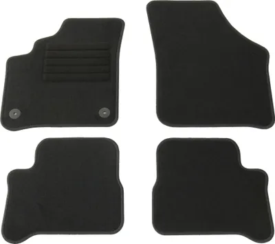 Produktbild von Fußmatten-Set für VW e-UP!, 01/2020-12/2023, 4-teilig, Schwarz