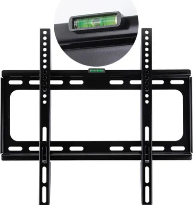 Obrázek produktu pro Držák na televizi - Nastavitelný univerzální držák - Pro televizory 81–165 cm - Nosnost 50 kg - Kov - Velikost 20 cm