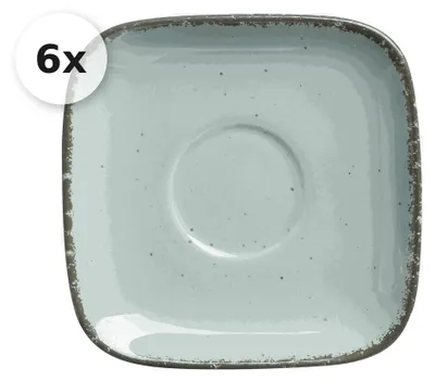 Produktbild von Untertasse für Espressotasse 6er Set Casa blau