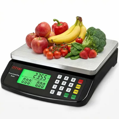 Digitale Küchenwaage 30 kg/1 g mit Tara- und Zählfunktion