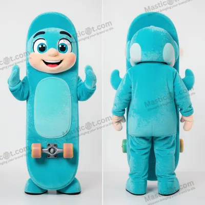 Obrázek produktu pro Modrá MASTICOT skateboardistická maskot