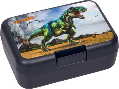Produktbild von Coppenrath 22376 - Die Spigelburg - T-Rex World - Butterbrotdose