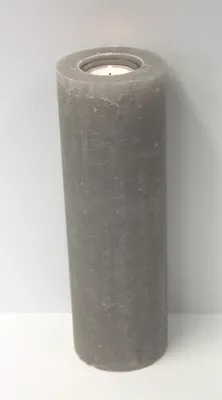 Produktbild von Rustic Kerzen Basalt 30 x 10 cm, mit Teelichteinsatz incl. Teelicht