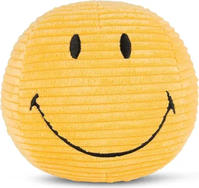 Produktbild von Bon Ton Toys x Smiley – Smiley Eco Corduroy-Gelb-13 cm