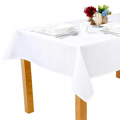 Obrázek produktu pro Obrus gastronomiczny biały 140 x 220 cm