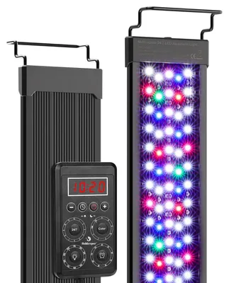 Productafbeelding van Aquariumverlichting LED - 36 W - Voor aquaria van 100 tot 120 cm - Aluminium