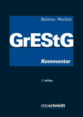 Immagine prodotto di Grunderwerbsteuergesetz