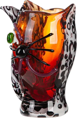 Produktbild von GILDE Gesichtsvase Katze Cat braun H. 27 cm, 60874