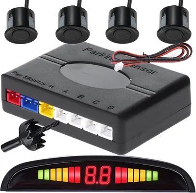 Obrázek produktu pro Verk 10090 Parkovací asistent 4 senzory, LED displej Basic