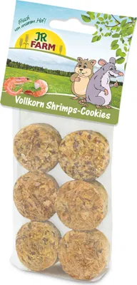 Produktbild von JR Farm Vollkorn Shrimps-Cookies 120 g - 8 Stück