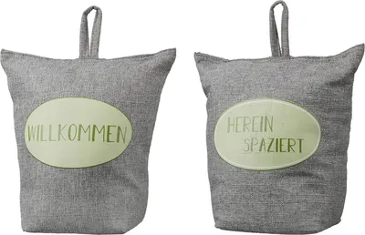 Obrázek produktu pro Látková zarážka na dveře Gilde "Hereinspaziert" VE 6 so 50778