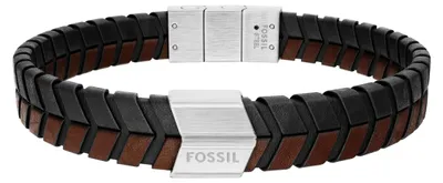 Produktbild von Fossil Schmuck Herren mehrfarbiges Lederarmband, JF04984040