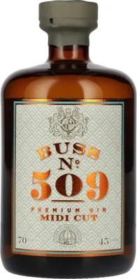 Produktbild von Buss N°509 MIDI CUT Belgian Gin 45% Vol. 0,7l