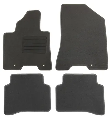 Fußmatten-Set für Kia Sportage 4 QL, 01/2016-, 4-teilig, Schwarz