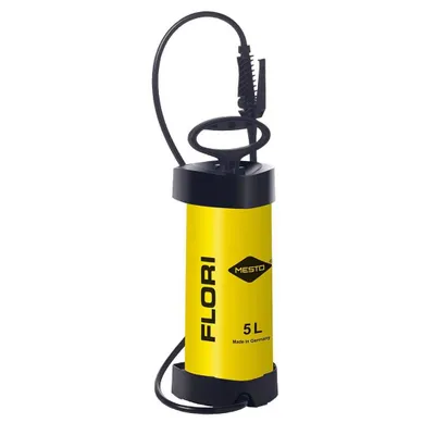 Immagine prodotto di Mesto Drucksprüher Flori, Handsprüher 5 Liter, Kunststoff, 3 bar, Schlauch 1,3 m