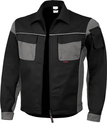 Produktbild von Qualitex Bundjacke "PRO", Größe: 64, Farbe: schwarz/grau