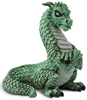 Produktbild von Safari Ltd Grumpy Dragon, Drachen, Grün, Grau, 1 Stück(e)