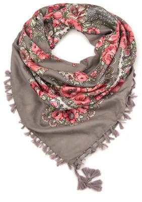 Produktbild von Art of Polo Ludowa Wariacja Trachten Halstuch floral beige