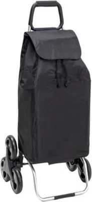 Immagine prodotto di Carrello della spesa a 6 ruote, 55 litri, nero Sidebag 8222-469