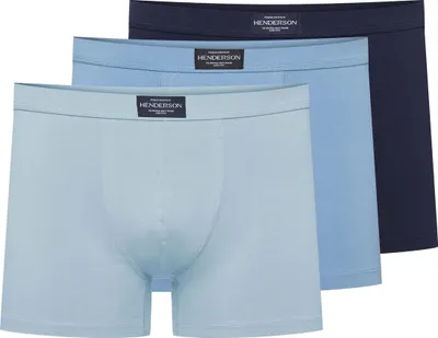Produktbild von Henderson Main Herren Boxershorts 3er-Pack – Bequem und atmungsaktiv, 93% Baumwolle, 7% Elasthan, perfekter Sitz für jeden Tag, ideal für Casual- und Sportbekleidung, hochwertige Unterwäsche für Männer. Henderson Main Herren Boxershorts 3er-Pack – Bequem und atmungsaktiv, 93% Baumwolle, 7% Elasthan, perfekter Sitz für jeden Tag, ideal für Casual- und Sportbekleidung, hochwertige Unterwäsche für Männer.