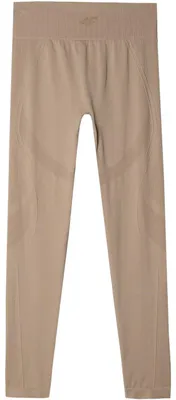 Produktbild von Damen Thermo-Leggings 4F F157 nahtlos hellbraun 4FDry XS/S