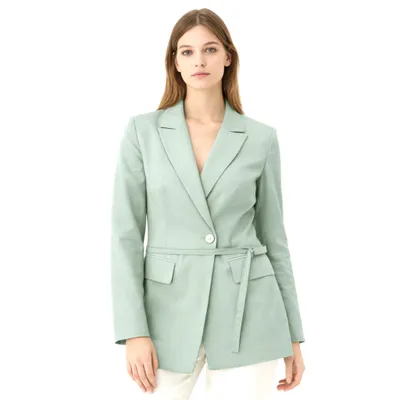 Produktbild von Bonprix Blazer Damen – Mintgrün – Eleganter Business & Freizeit Blazer, Größe 36