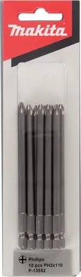 Produktbild von Makita Magazinschrauberbits PH2 PH2 - 110mm - 10 Stk.