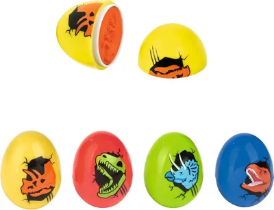Produktbild von Moses Dino Stempelset Eier - Kreatives Spielzeugset 4 Farben